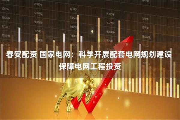 春安配资 国家电网：科学开展配套电网规划建设 保障电网工程投资