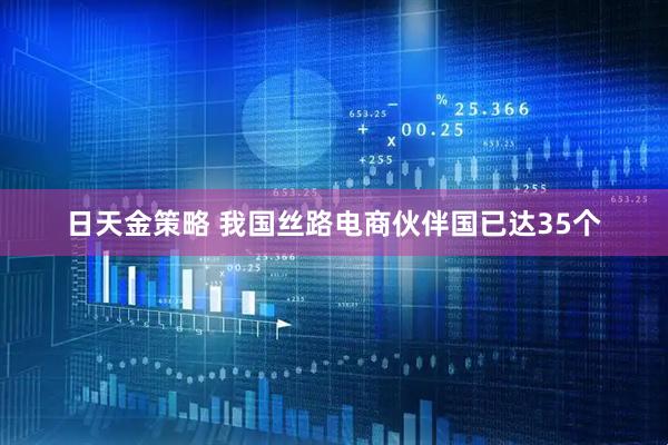 日天金策略 我国丝路电商伙伴国已达35个