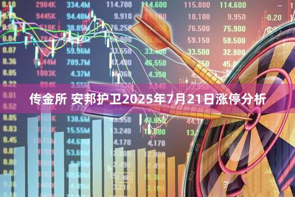 传金所 安邦护卫2025年7月21日涨停分析